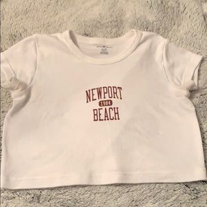 Brandy Melville crop top
